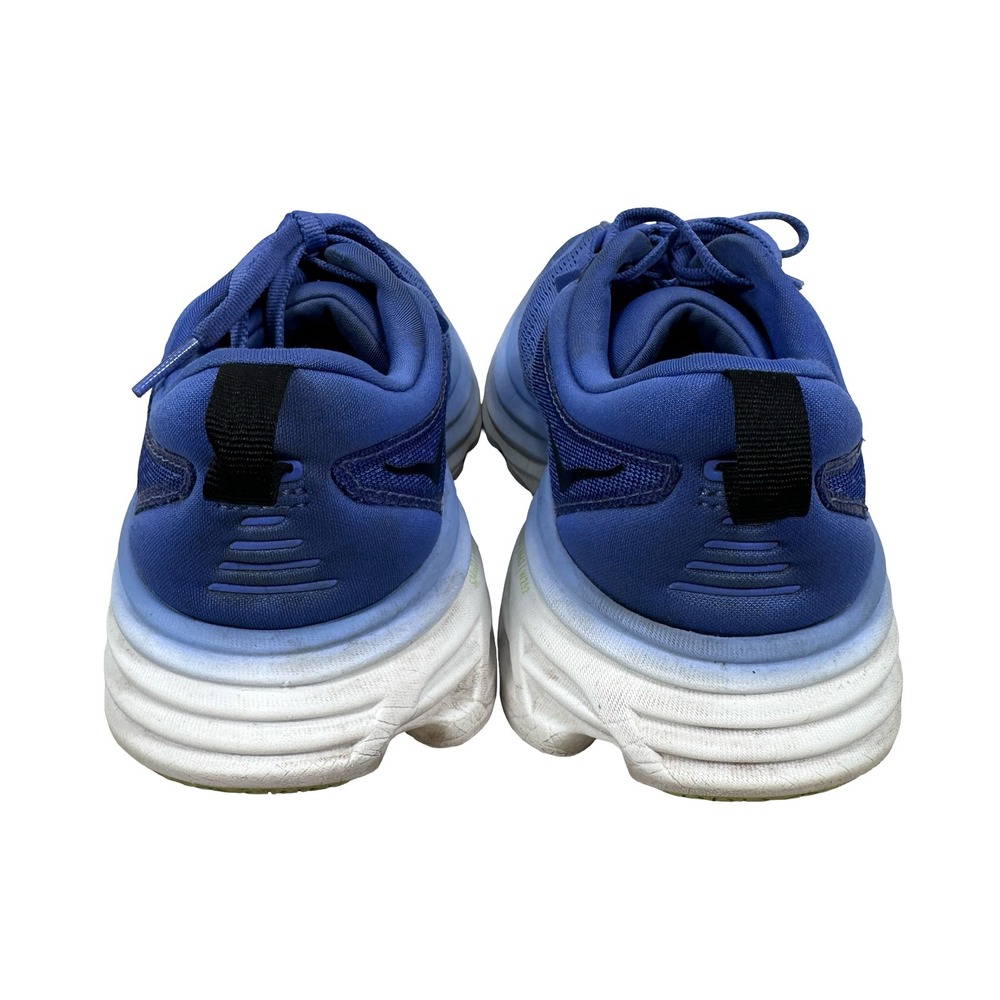Hoka Bondi 8 Women Running Shoes Blue 1127952 SCS Size 7B Sneakers - Picture 4 of 10